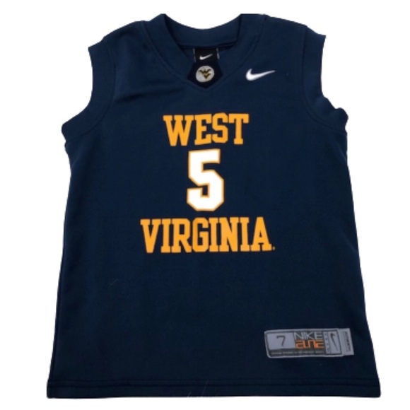 west virginia basketball jersey